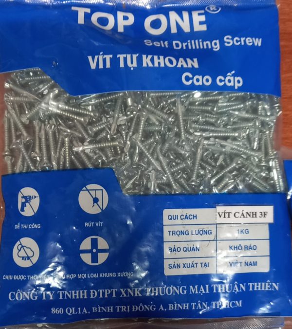vít bắn tấm cemboard Top One