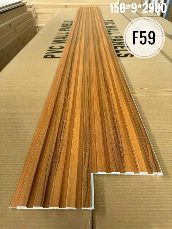 Tấm nhựa lam sóng vân gỗ - Hình ảnh 5