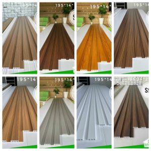 Mẫu Tấm lam sóng ốp trần mẫu 3 sóng thấp